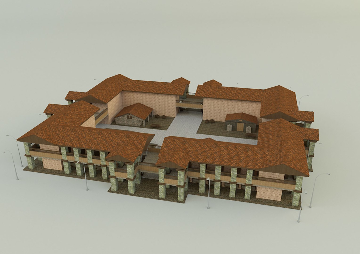 3D Passenger Hotel Model - TurboSquid 2144769