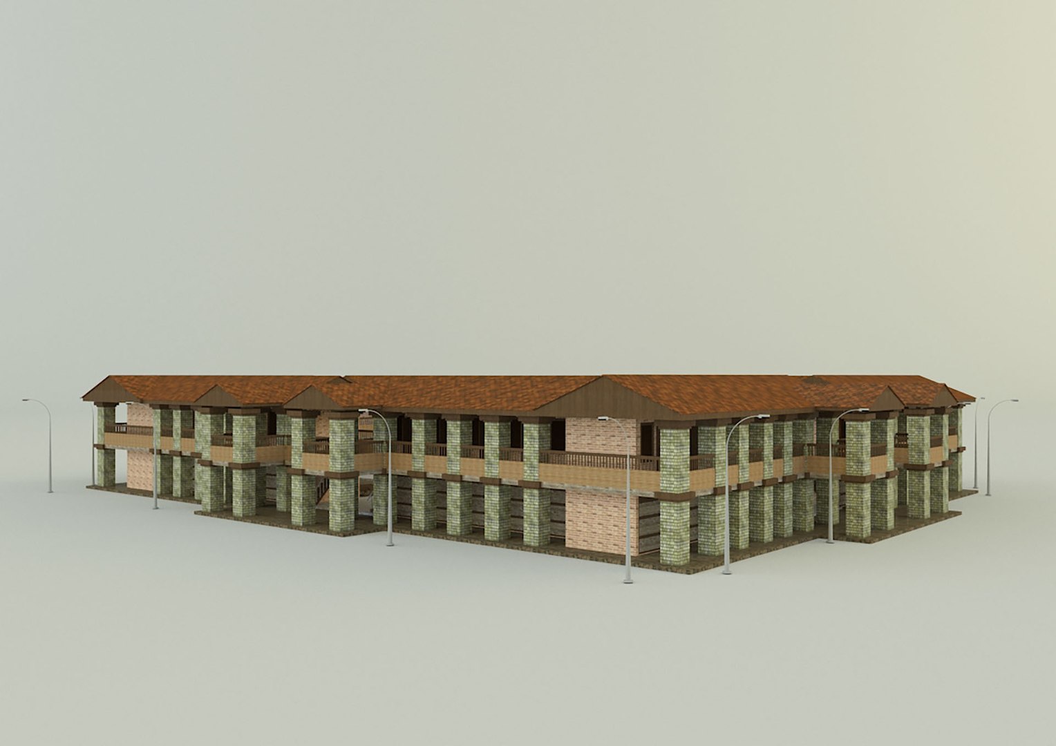 3D Passenger Hotel Model - TurboSquid 2144769