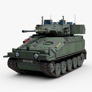 3D FV 107 Scimitar Mk2