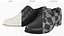 Plain Toe Derby Shoes Black