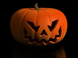 jack o lantern 3d model