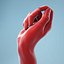 female hand 3D model