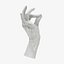 female hand 3D model