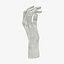 female hand 3D model