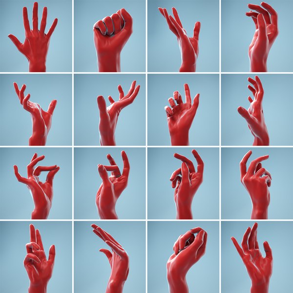 3d hand object photoshop download