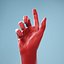 female hand 3D model