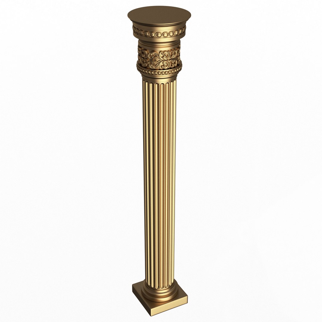 3D Column Capital 0803 - TurboSquid 2159059