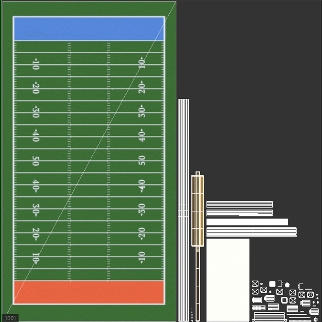 American Football Field 3D https://p.turbosquid.com/ts-thumb/ta/lpIh0u/vT/turbosquid_uv/jpg/1694690320/1920x1080/fit_q87/648dbdb5d9e6ee02f19e09b5c6a2c3f10e8430b3/turbosquid_uv.jpg