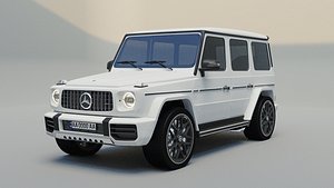 Mercedes G-class G63 AMG 2023 FOR SUBDIVISION 3D model
