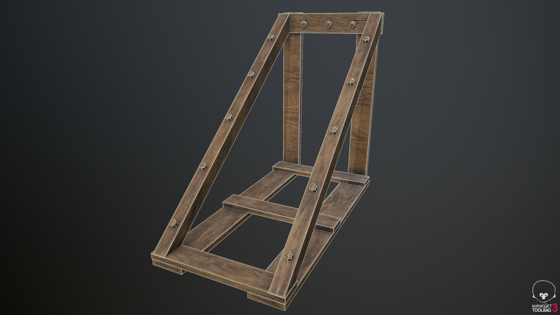 3D Small Weapon Rack - TurboSquid 1470051