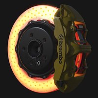 Brakes BREMBO 6Pots SubD