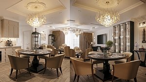 Open space of Sneech 03 - MAX FBX OBJ SKP Simlab Collada