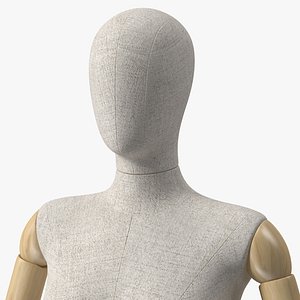Flexible Female Mannequin Rigged for Modo