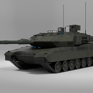 Leopard 2A7 Inspired Main Battle Tank