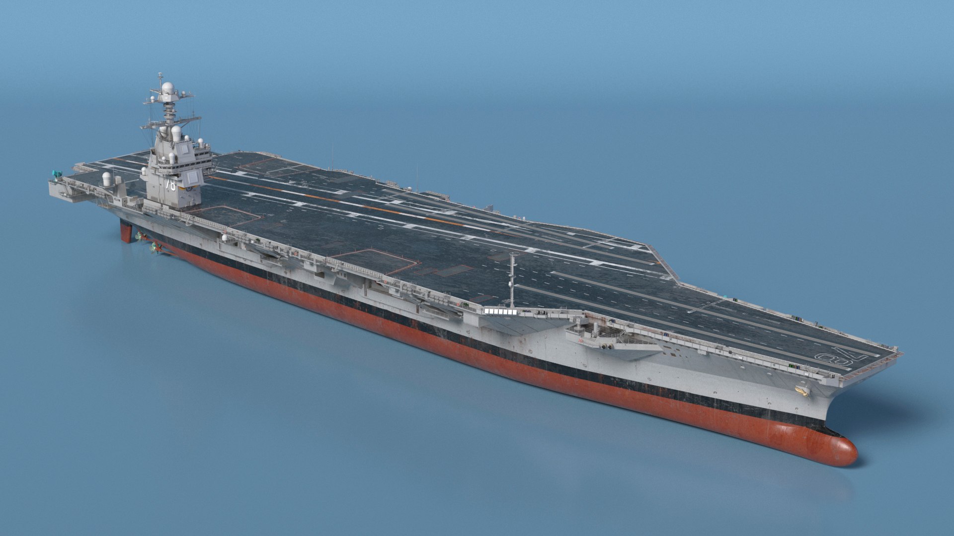 Naval Aircraft Carrier USS Gerald Ford Rigged for Maya 3D model https://p.turbosquid.com/ts-thumb/ta/uFkQqW/1R/naval_aircraft_carrier_uss_gerald_ford_rigged_026/jpg/1751869790/1920x1080/fit_q87/4b7226636da4b791e453cd3ac50b2ba7776278d2/naval_aircraft_carrier_uss_gerald_ford_rigged_026.jpg