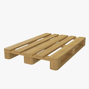 3D Wood Pallet model