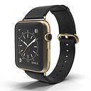 Apple Watch Classic Buckle Black Leather 2