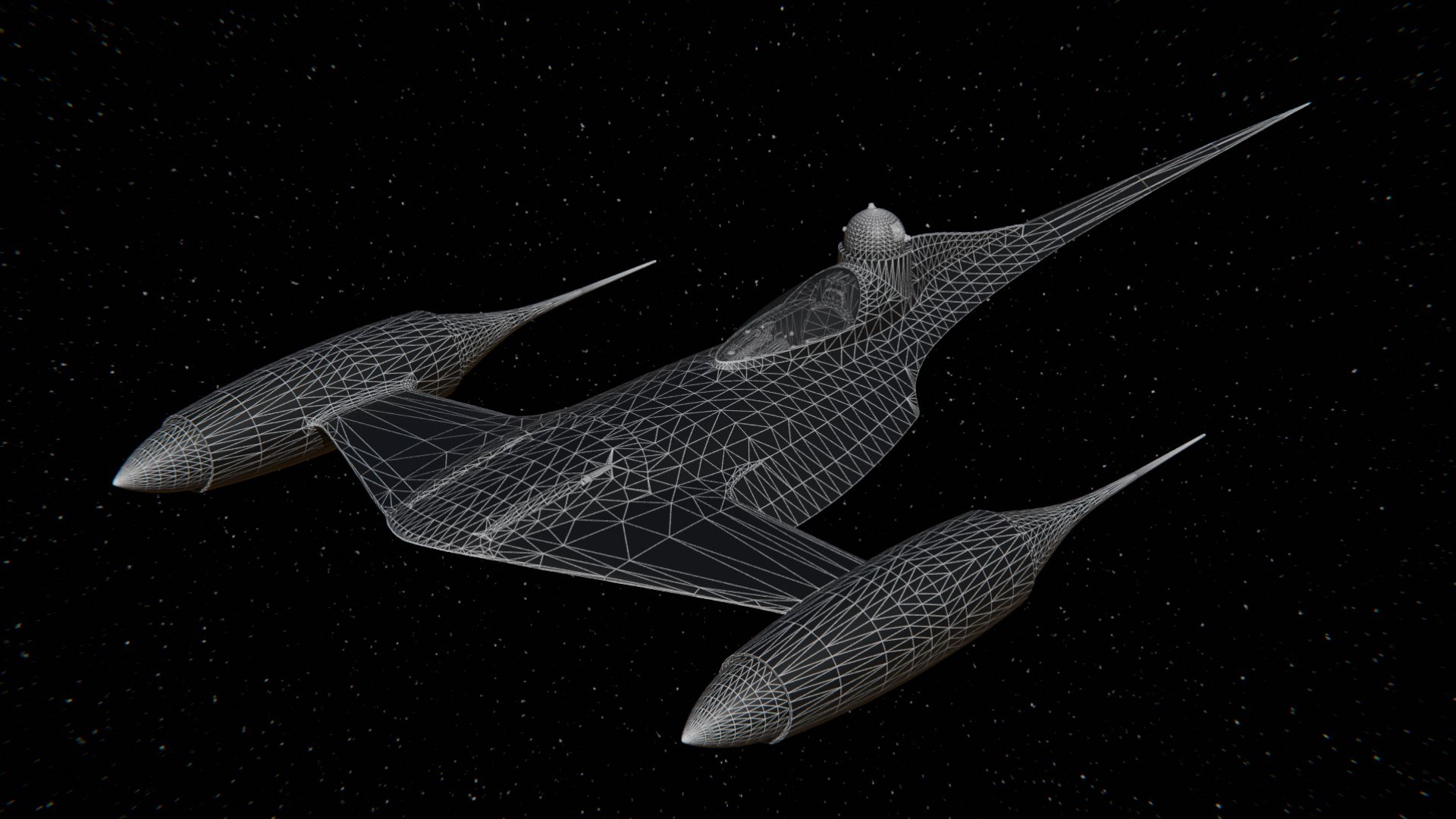 3D N-1 Starfighter Model - TurboSquid 2330942