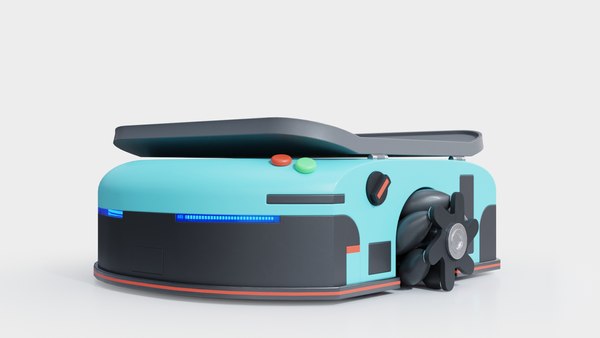 Automated Guided Amazon Kiva Robots Robot Automated Guided