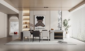 3D model Modern Restaurant