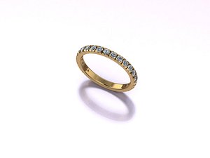 3d model eternity ring