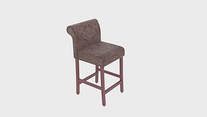 Cosmopolitan Beige Linen Counter Stools
