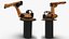 Industrial Robot Arm Kuka KR 60-4 on Stand Rigged