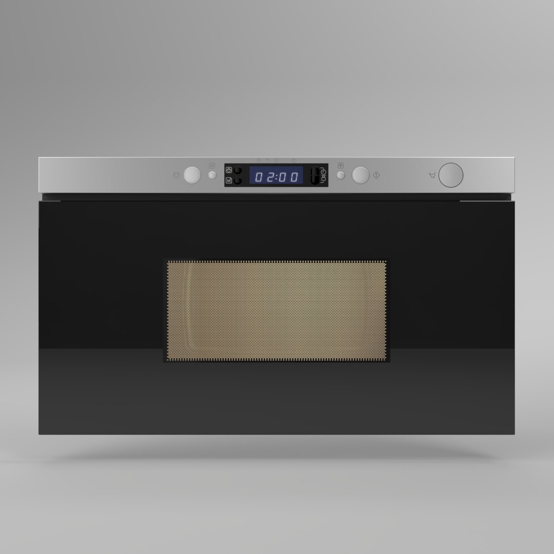 Interior Ikea Microwave Framtid 3D Model - TurboSquid 1263254