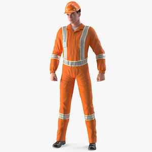 3D rescuer standing pose rescue model