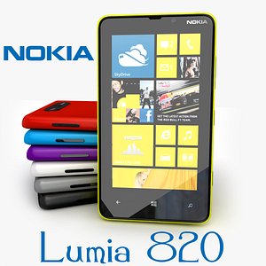 new nokia lumia 3d model