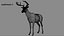 DeerFurAnimatedRigged 3D