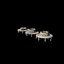 3D-Modell eines Holzbanksets