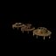 3D-Modell eines Holzbanksets