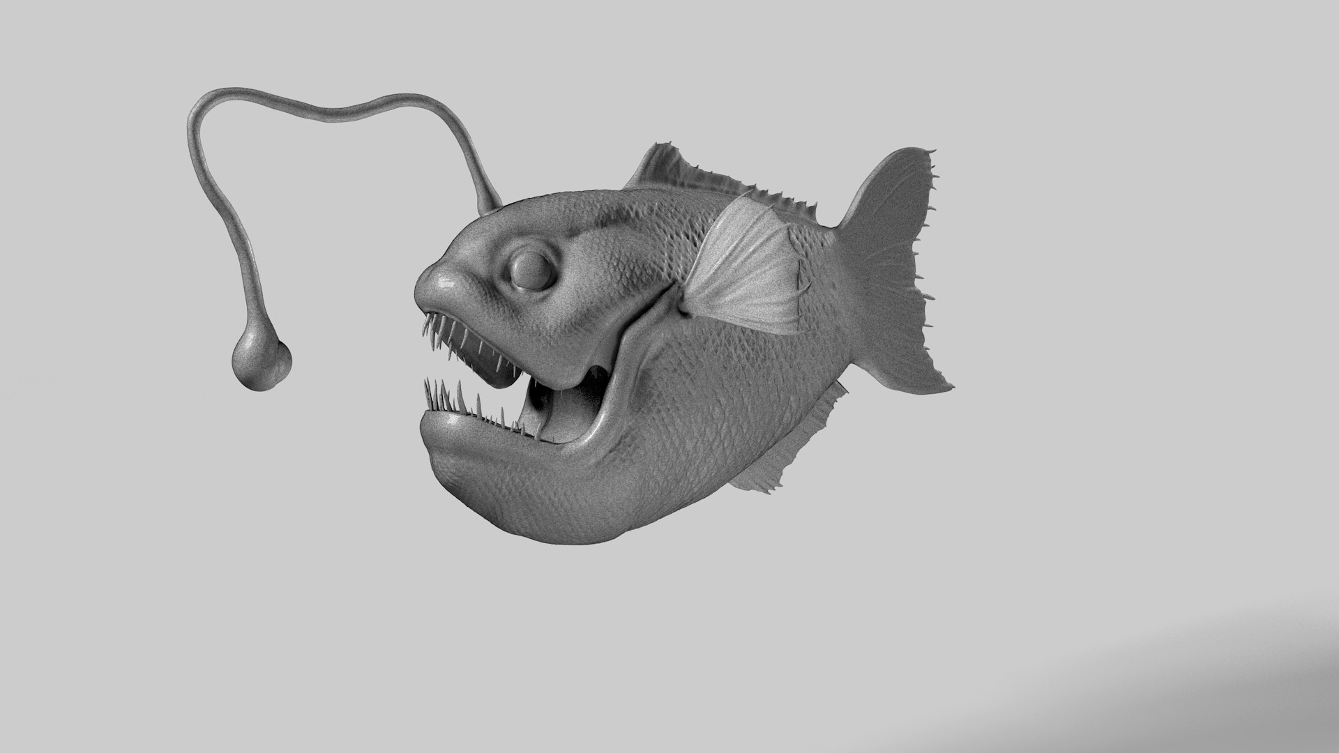 3D Deep Sea Fish - TurboSquid 2126100