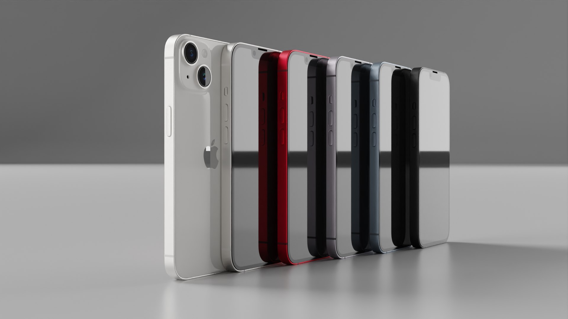 IPhone 14 All Colors Smartphone 3D model - TurboSquid 2083126