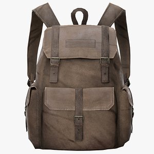 Canvas backpack - survival