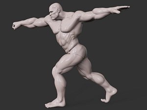 Bodybuilding-01 3D