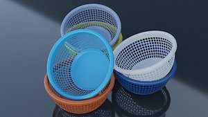 3D model Plastic Basket