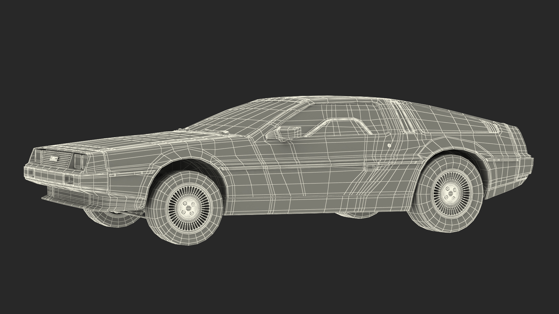 3D Delorean Dmc-12 Rigged Dmc Model - TurboSquid 1528496