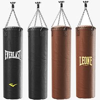 Detailed Heavy Bags Boxing Collection