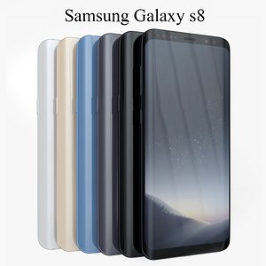 3D model samsung galaxy s8