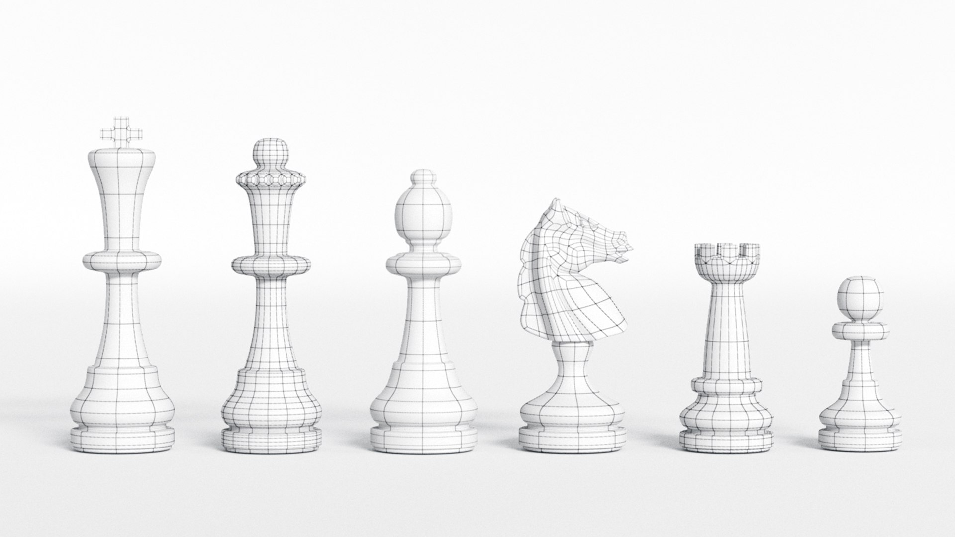 Jaques Of London Wooden Chess Set 3D Model - TurboSquid 2195200