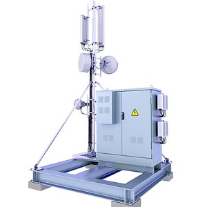 Rooftop Cell Tower Station 31