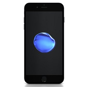3d apple iphone 7 black