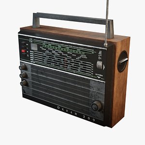 Vintage radio model Ocean-209