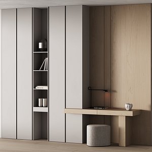 556 office furniture 33 workplace 17 3D model