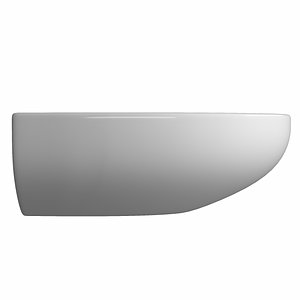 3D semi circle shape