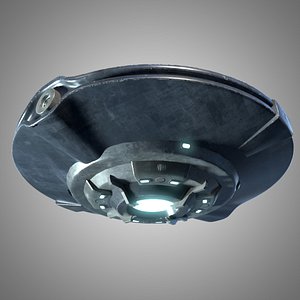 ufo mothership ship 3D model