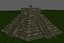 3D pyramid ruins