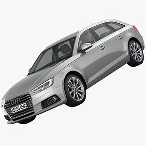 obj audi a4 avant wagon